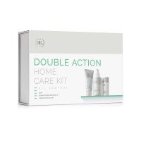 DOUBLE ACTION oil control KIT (soap, hydratant emulsion, drying lotion with demi make-up)